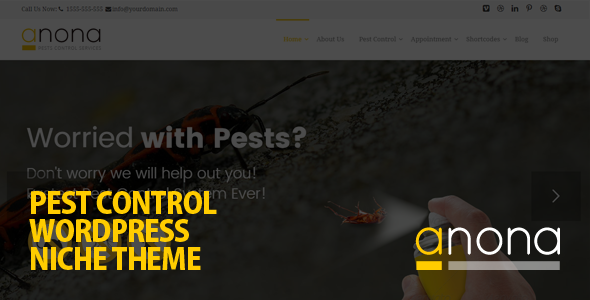 Anona - Pest Control WordPress Theme Logo