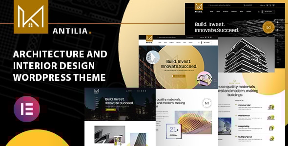 Antilia - Architect & Interior Design WordPress Theme Logo