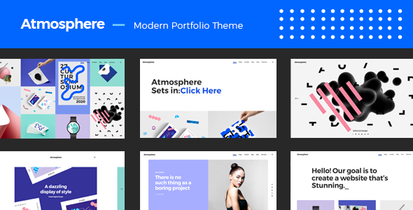 Atmosphere - Bold Portfolio WordPress Theme Logo